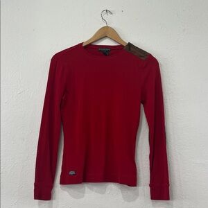 Ralph Lauren Classic Red Crewneck Sweater